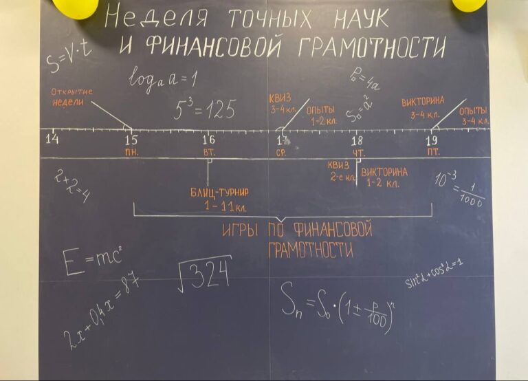 У нас не только приключения, но и активная школьная жизнь